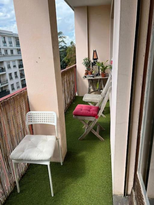 Chambre Double Privee, Appartement Partage Annemasse Bagian luar foto