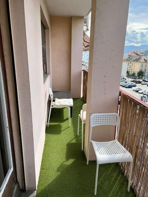 Chambre Double Privee, Appartement Partage Annemasse Bagian luar foto